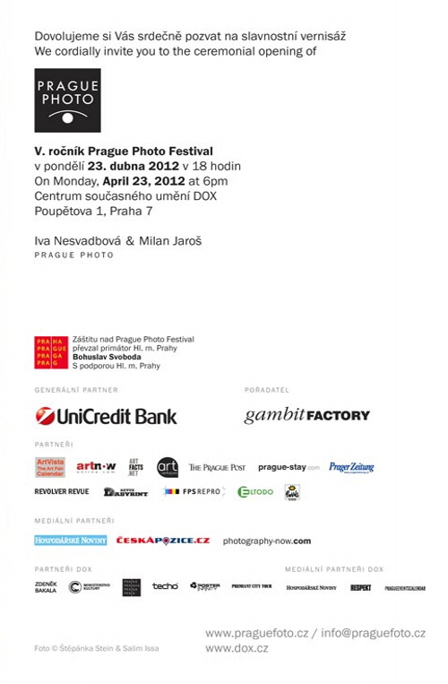 Prague Photo Festival 2012 - DOX 2012